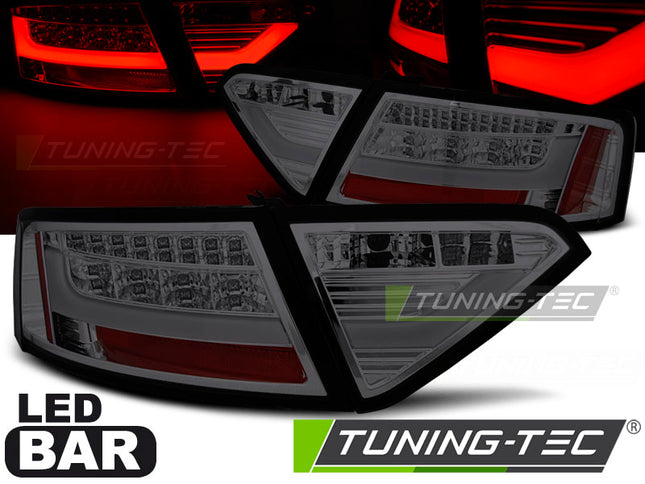 Audi A5 2007-2011 Fanali Posteriori Led Bar Fumé