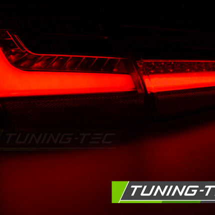 Audi A6 C7 2011-2014 Fanali Posteriori LED Rosso Bianco