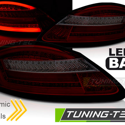 Porsche Boxster 987 Cayman 05-08 Fanali Posteriori LED rosso fumé sequenziali