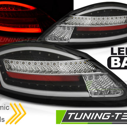 Porsche Boxster / Cayman 987 2005-2008 Fanali Posteriori Led Neri