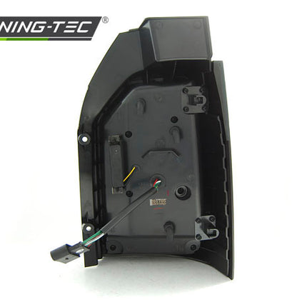 Vw T6 2015-2019 Fanali Posteriori Led Bar Fumé Neri Bianco