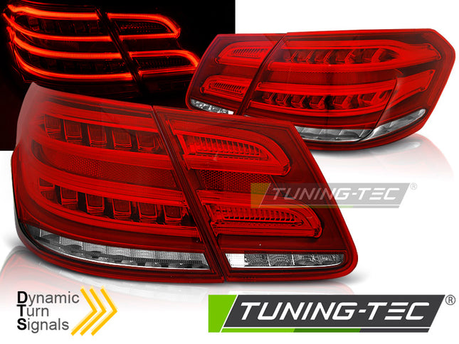 Mercedes W212 2013-2016 Fanali Posteriori LED sequenziali rosso/bianco