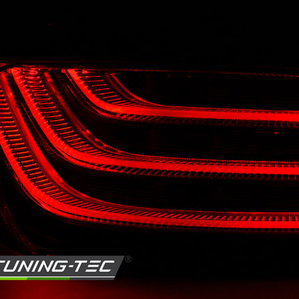 Bmw F10 2010-2013 Fanali Posteriori Led Bar Neri Fumé Lci Look
