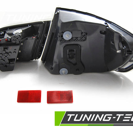 Bmw F10 2010-2013 Fanali Posteriori Led Bar Neri Fumé Lci Look