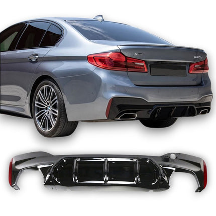 Diffusore Posteriore per BMW Serie 5 G30 / G31 M Sport 2017-2024 – Art. 530320