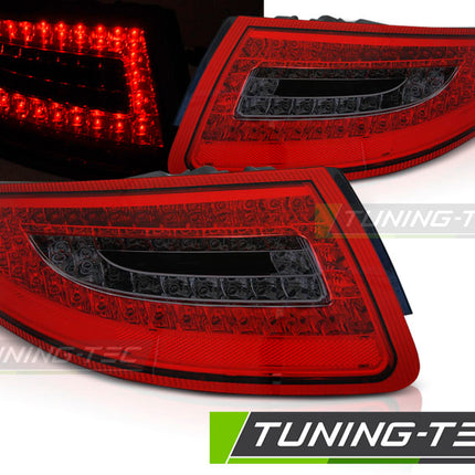 Porsche 911 997 2004-2009 Fanali Posteriori LED rosso fumé