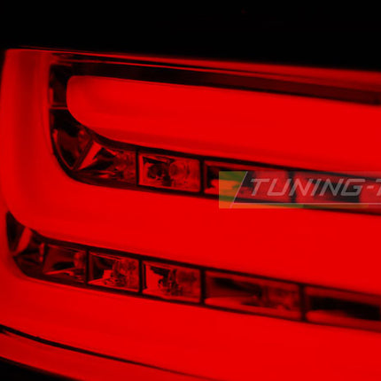 Bmw E60 Lci 2007-2009 Fanali Posteriori Led Bar Neri
