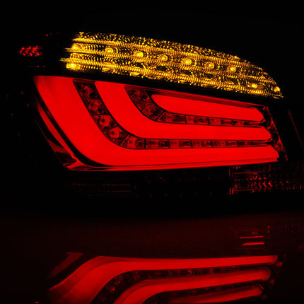 Bmw E60 Lci 2007-2009 Fanali Posteriori Led Bar Neri