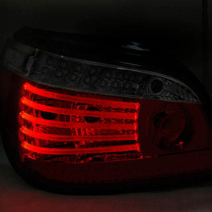 BMW E60 2003-2007 Fanali Posteriori LED rosso fumé sequenziale
