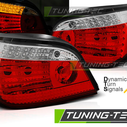 BMW E60 LCI 2007-2009 Fanali Posteriori LED rosso/bianco sequenziali