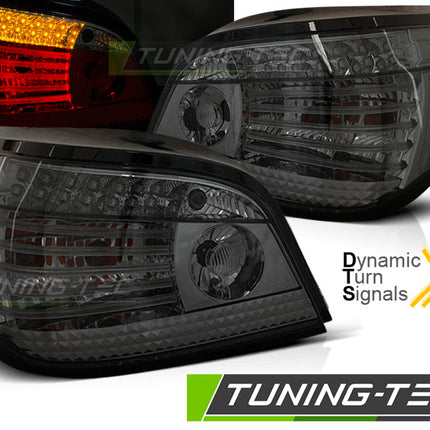 BMW E60 LCI 2007-2009 Fanali Posteriori LED sequenziali fumé