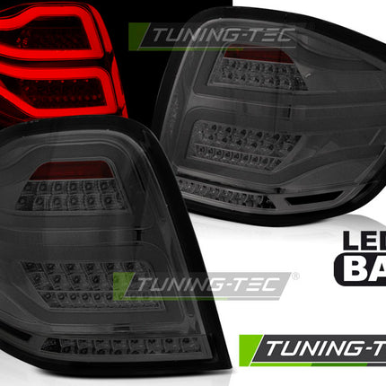 Mercedes W164 2005-2008 Classe M Fanali Posteriori Led Bar Fumé