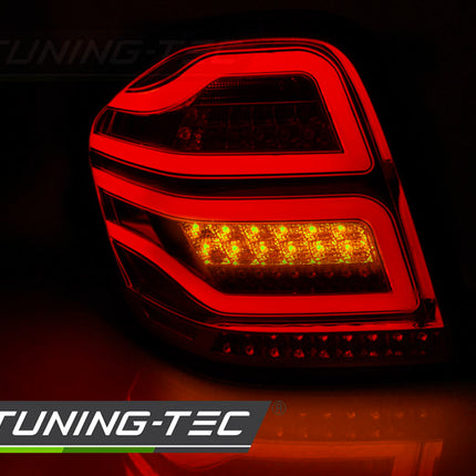 Mercedes W164 2005-2008 Classe M Fanali Posteriori Led Bar Fumé