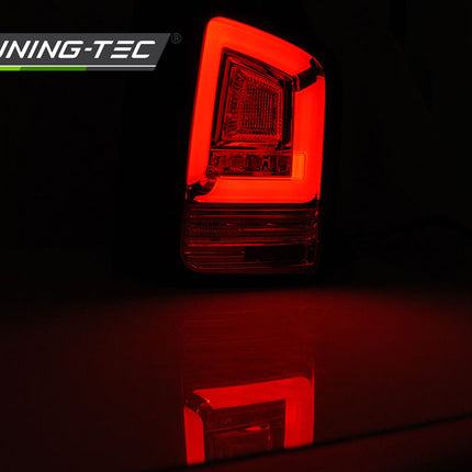 Vw T6 2015-2019 Fanali Posteriori Led Bar Fumé Sequenziali
