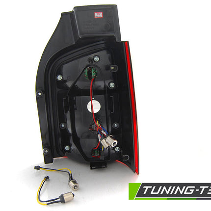 VW T5 2003-2009 TRANSPORTER Fanali Posteriori LED Rosso Bianco