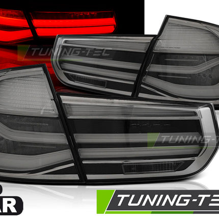 Bmw F30 2011-2015 Fanali Posteriori Led Bar Fumé
