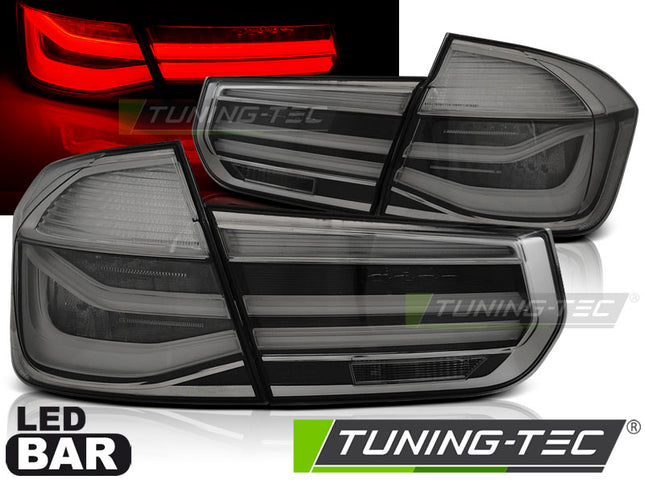 Bmw F30 2011-2015 Fanali Posteriori Led Bar Fumé