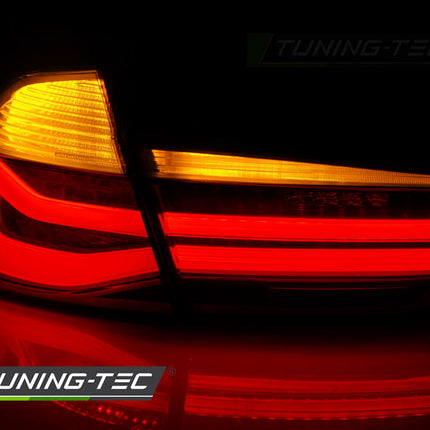 Bmw F30 2011-2015 Fanali Posteriori Led Bar Fumé