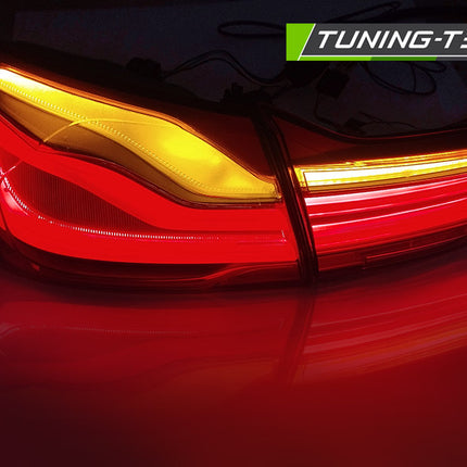 Bmw F32 F33 F36 2013-2016 Fanali Posteriori Led Bar Fumé