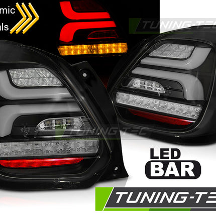 Suzuki Swift VI 2017-2023 Fanali Posteriori LED sequenziali neri