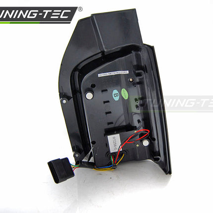 Vw T5 2003-2009 Fanali Posteriori Led Bar Neri Sequenziali