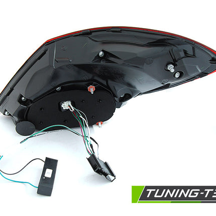 Mercedes W205 2014-2018 Classe C Fanali Posteriori Led Bar Rosso Seq