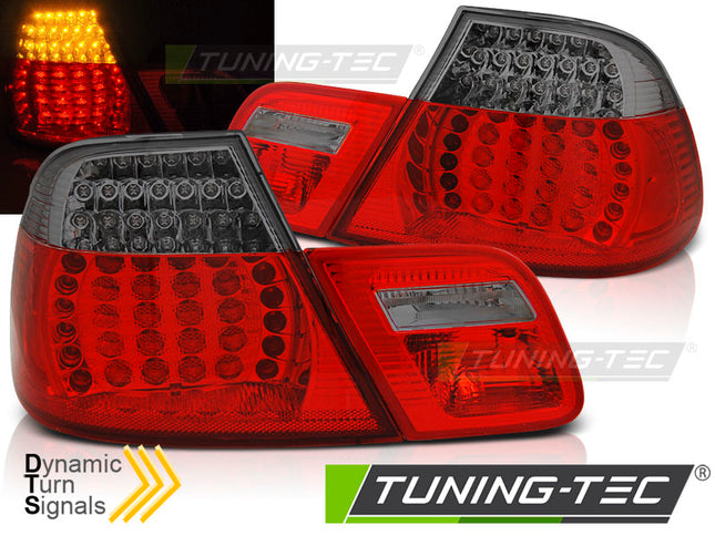 BMW E46 1999-2003 Fanali Posteriori LED rosso fumé sequenziale Coupé