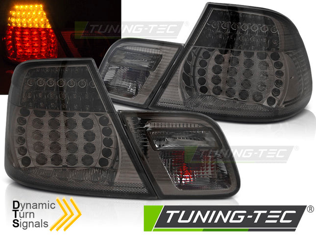 BMW E46 1999-2003 Coupé Fanali Posteriori LED Sequenziali Fumé