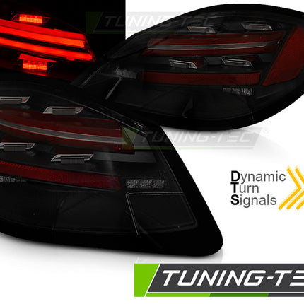 Porsche Boxster / Cayman 987 2009-2012 Fanali Posteriori Led Bar Neri