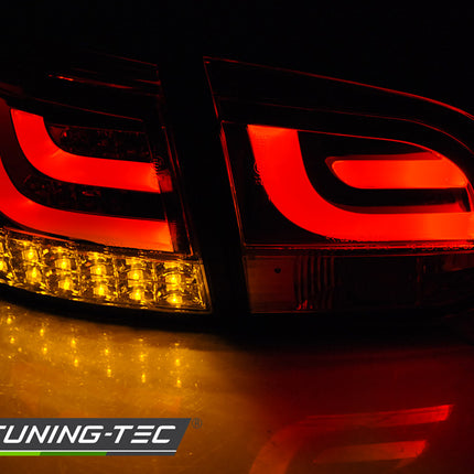 Vw Golf 6 2008-2012 Fanali Posteriori Led Bar Neri
