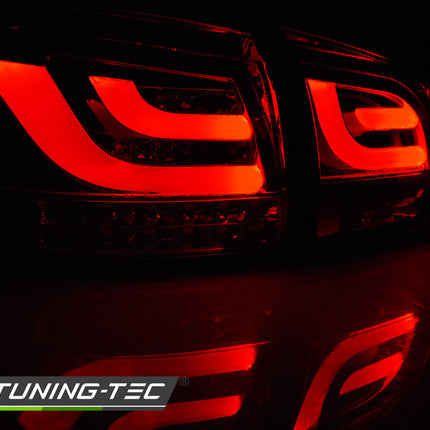 Vw Golf 6 2008-2012 Fanali Posteriori Led Bar Neri