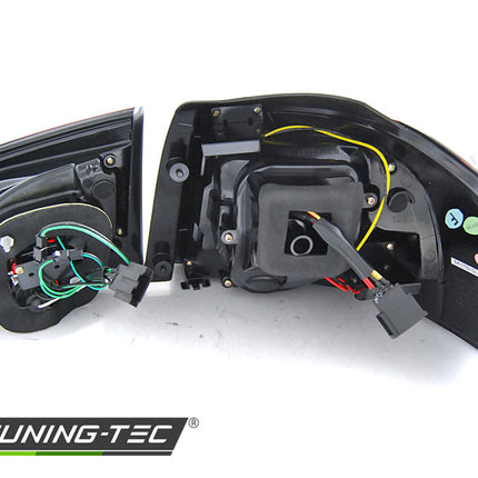 Vw Golf 6 2008-2012 Fanali Posteriori Led Bar Neri