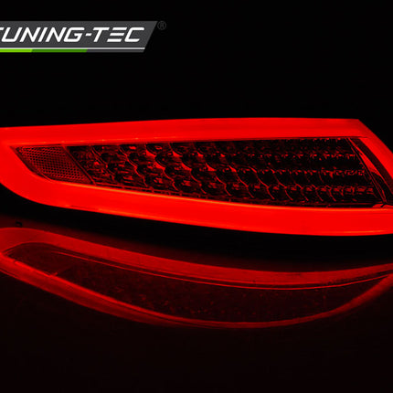 Porsche 911 997 2004-2009 Fanali Posteriori Led Bar Rosso Fumé Seq