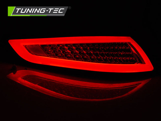 Porsche 911 997 2004-2009 Fanali Posteriori Led Bar Rosso Fumé Seq