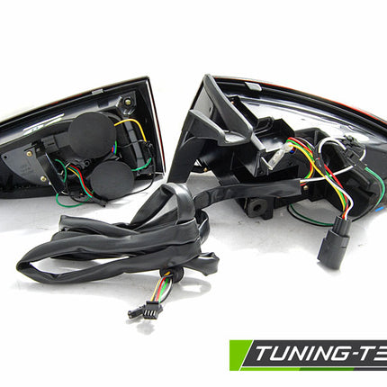 Audi A4 B8 2012-2015 Berlina Fanali Posteriori Led Bar Fumé Seq Oem