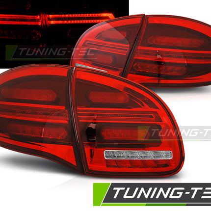 Porsche Cayenne 2010-2015 fanali Posteriori LED Rosso Bianco