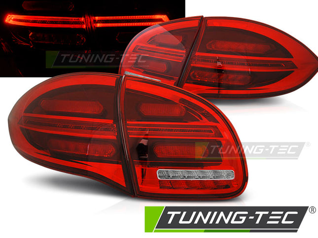 Porsche Cayenne 2010-2015 fanali Posteriori LED Rosso Bianco