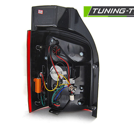 VW T5 2010-2015 Transporter - Fanali Posteriori LED rosso fumé