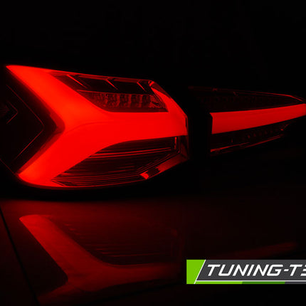 Ford Focus 4 2018-2021 Fanali Posteriori LED rosso fumé sequenziale Hatchback