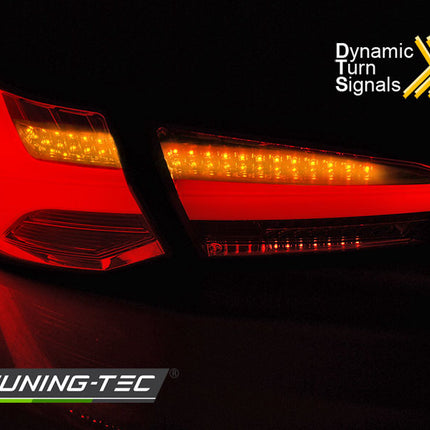 Ford Focus 4 2018-2021 Fanali Posteriori LED rosso fumé sequenziale Hatchback