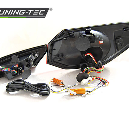 Ford Focus 4 2018-2021 Fanali Posteriori LED rosso fumé sequenziale Hatchback