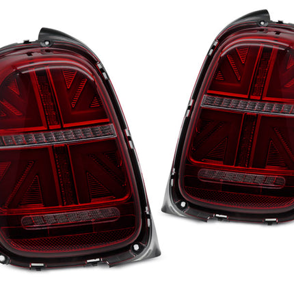 Mini Cooper F55 F56 F57 14-17 Fanali Posteriori LED rosso fumé sequenziali 6 PIN