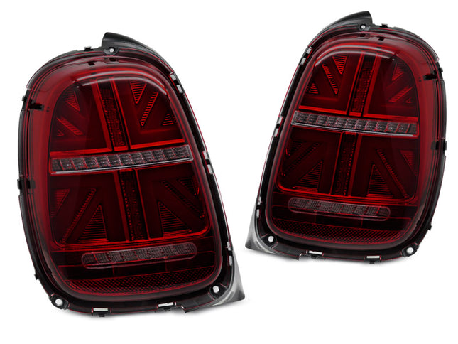 Mini Cooper F55 F56 F57 14-17 Fanali Posteriori LED rosso fumé sequenziali 6 PIN