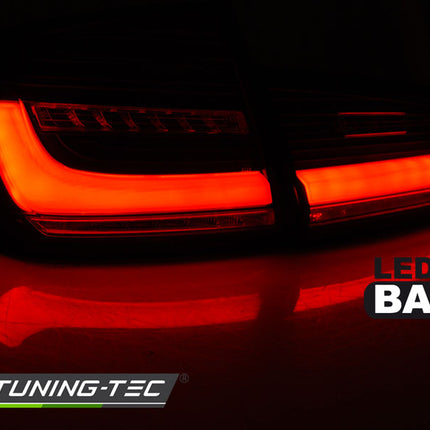 Bmw F30 2011-2018 Fanali Posteriori Led Bar Seq Neri