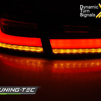 Bmw F30 2011-2018 Fanali Posteriori Led Bar Seq Neri