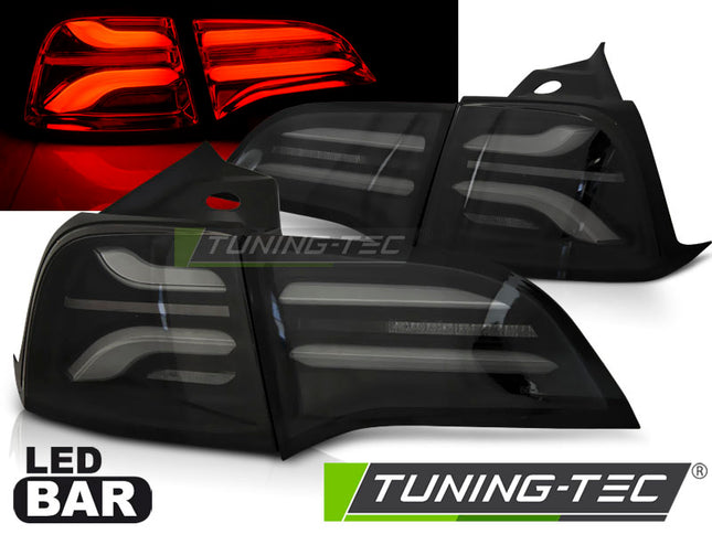 Tesla Model 3 2017-2023 / Model Y Fanali Posteriori Led Bar Fumé