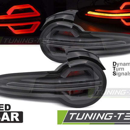 Mazda Mx5 Nd 2015 Fanali Posteriori Led Neri Led Seq