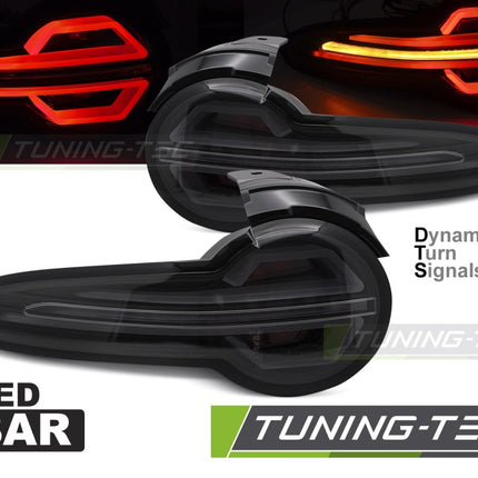 Mazda Mx5 Nd 2015 Fanali Posteriori Led Neri Fumé Led Seq