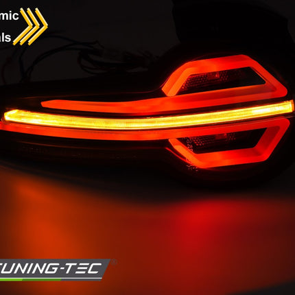 Mazda Mx5 Nd 2015 Fanali Posteriori Led Neri Fumé Led Seq