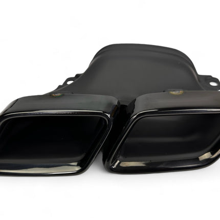 Diffusore con Terminali Neri per Mercedes GLE W166 Restyling AMG Line 2015-2019 - foto 7